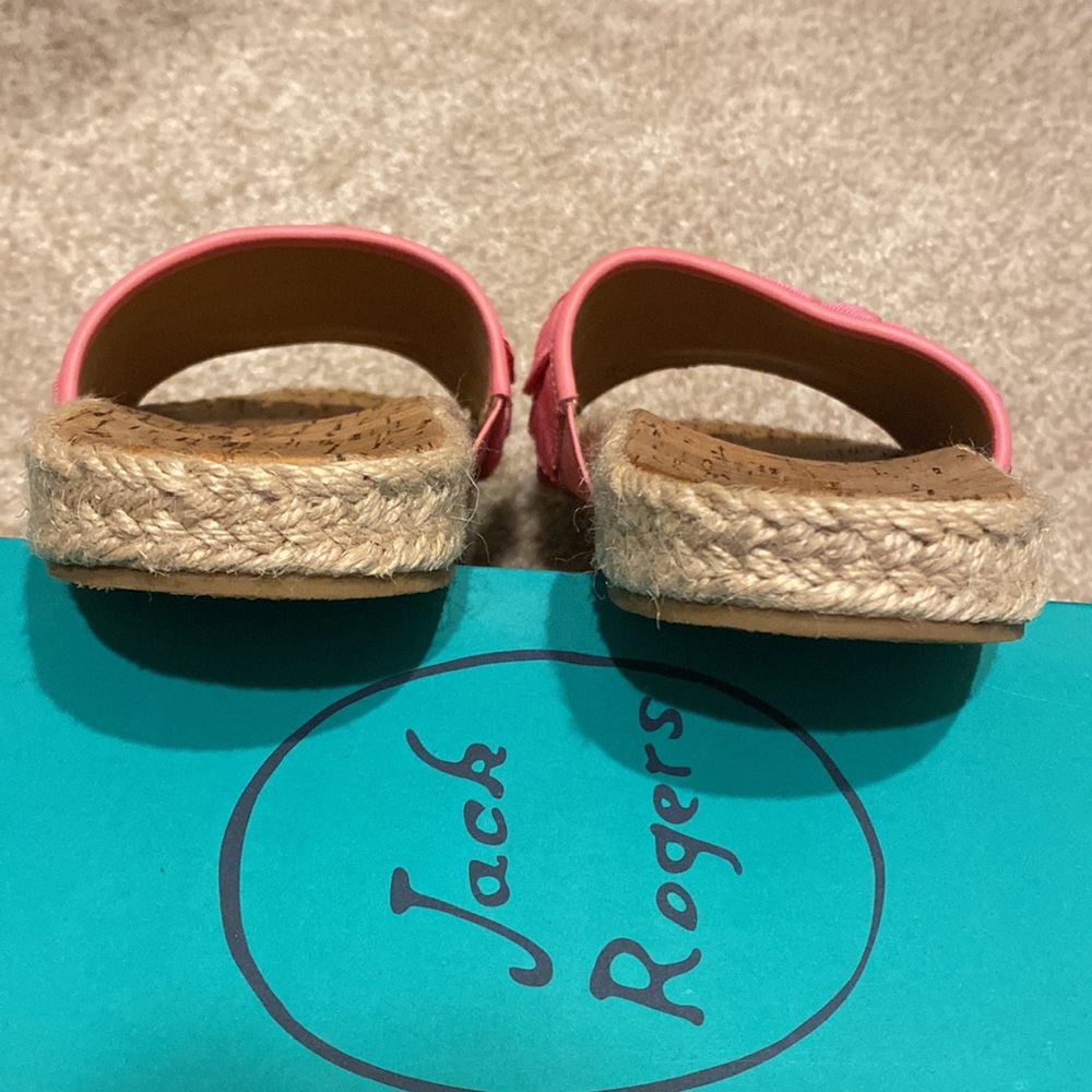 Jack Rogers Size 7 Espadrille Color Block Multi-P… - image 6